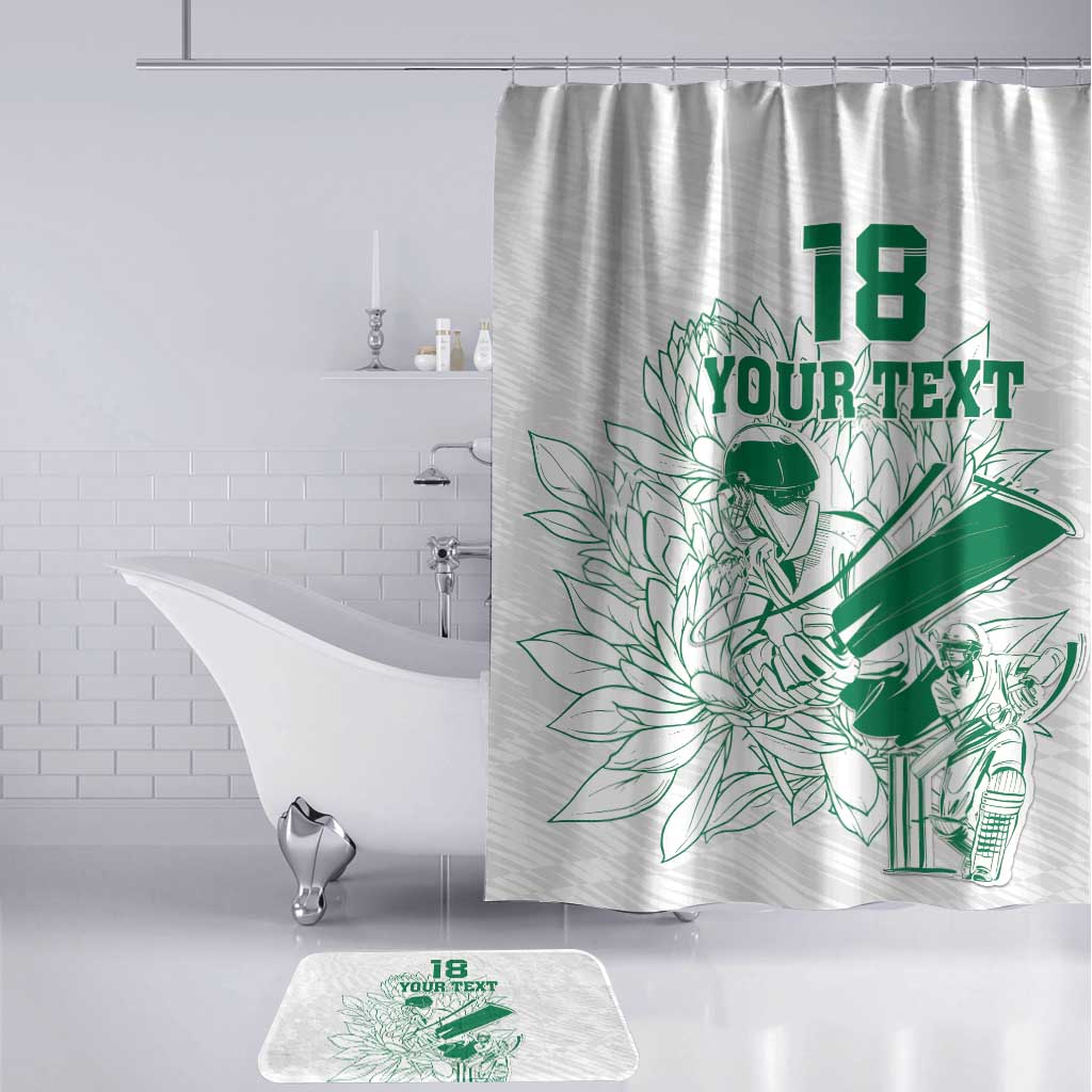 Cricket South Africa Custom Bathroom Set White Version Proteas
