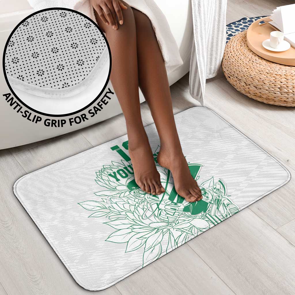 Cricket South Africa Custom Bathroom Set White Version Proteas