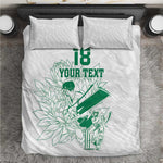 Cricket South Africa Custom Bedding Set White Version Proteas - African Pride