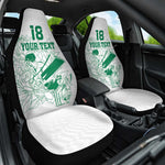 Cricket South Africa Custom Car Seat Cover White Version Proteas - African Pride