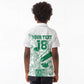 Cricket South Africa Custom Kid Polo Shirt White Version Proteas - African Pride