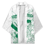 Cricket South Africa Custom Kimono White Version Proteas