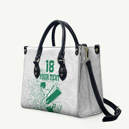 Cricket South Africa Custom Leather Bag White Version Proteas