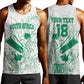 Cricket South Africa Custom Men Tank Top White Version Proteas - African Pride