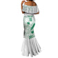 Cricket South Africa Custom Mermaid Dress White Version Proteas - African Pride