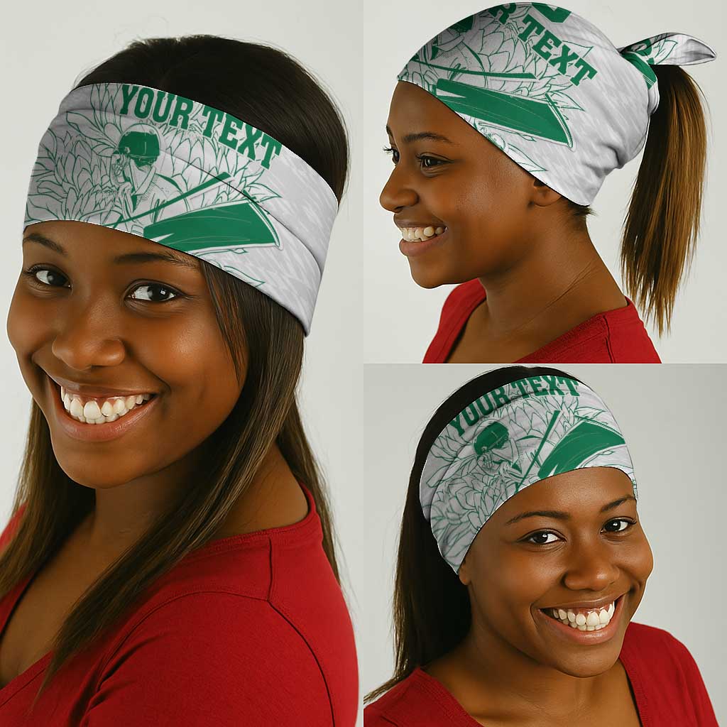 Cricket South Africa Custom Neck Gaiter White Version Proteas LT18
