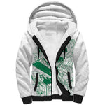 Cricket South Africa Custom Sherpa Hoodie White Version Proteas - African Pride