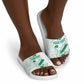 Cricket South Africa Custom Slide Sandals White Version Proteas