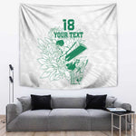 Cricket South Africa Custom Tapestry White Version Proteas - African Pride