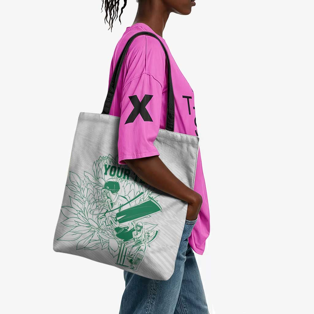 Cricket South Africa Custom Tote Bag White Version Proteas