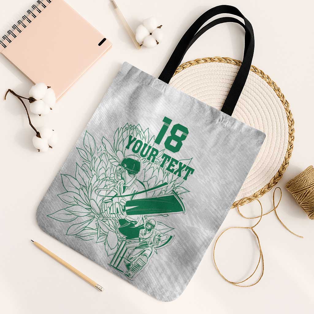 Cricket South Africa Custom Tote Bag White Version Proteas