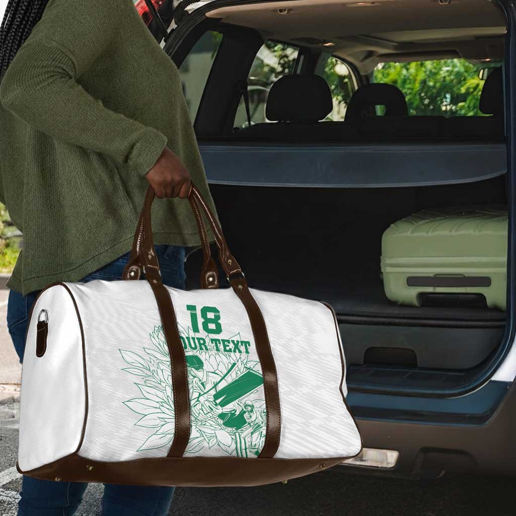 Cricket South Africa Custom Travel Bag White Version Proteas