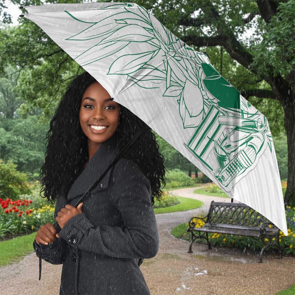 Cricket South Africa Custom Umbrella White Version Proteas