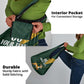 Custom South Africa Springbok Jumping Grocery Bag With Kente Patterns