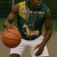 Custom South Africa Springbok Jumping Sleeveless Zip Hoodie With Kente Patterns - African Pride