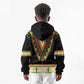 Africa Dashiki Kid Hoodie Embroidery Neckline Floral Pattern