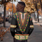 Africa Dashiki Sweatshirt Embroidery Neckline Floral Pattern