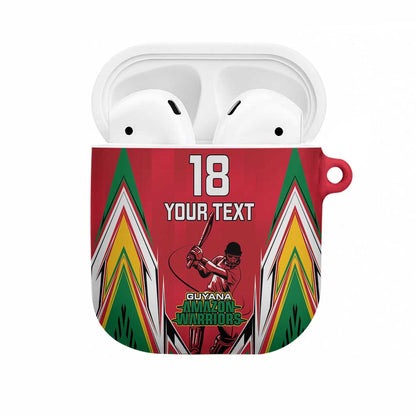 Guyana Cricket Amazon Warriors Custom AirPods Case Go Champion