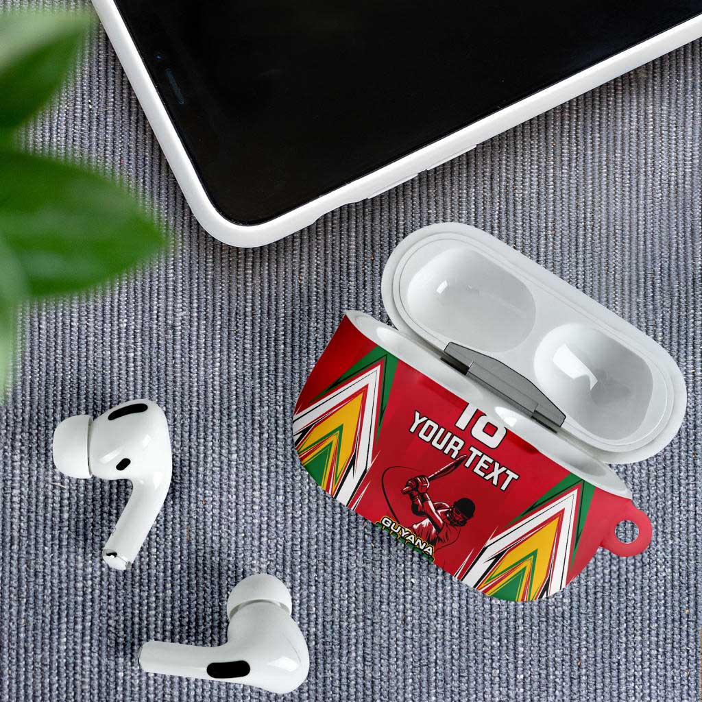 Guyana Cricket Amazon Warriors Custom AirPods Case Go Champion