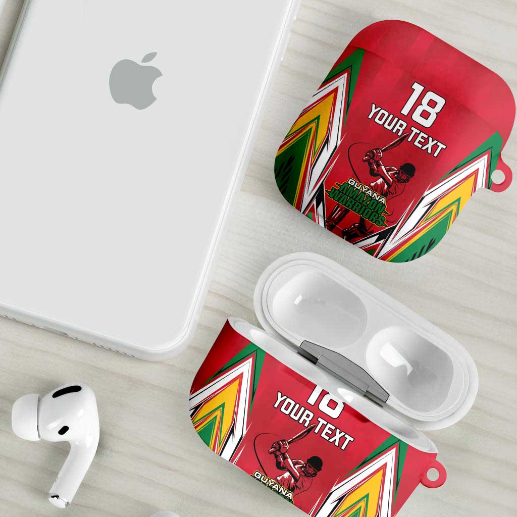 Guyana Cricket Amazon Warriors Custom AirPods Case Go Champion