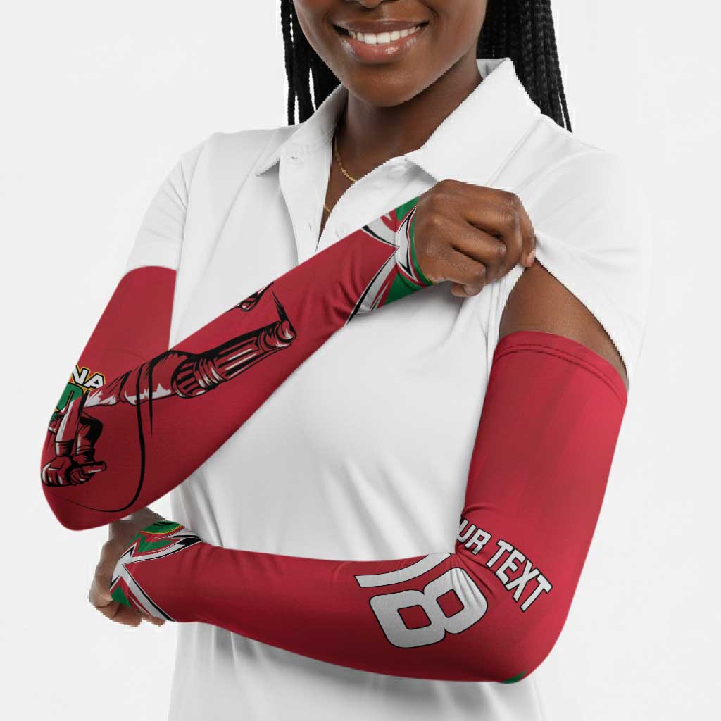 Guyana Cricket Amazon Warriors Custom Arm Sleeves Go Champion