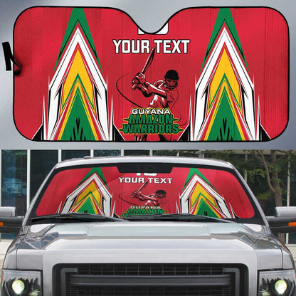 Guyana Cricket Amazon Warriors Custom Auto Sun Shade Go Champion