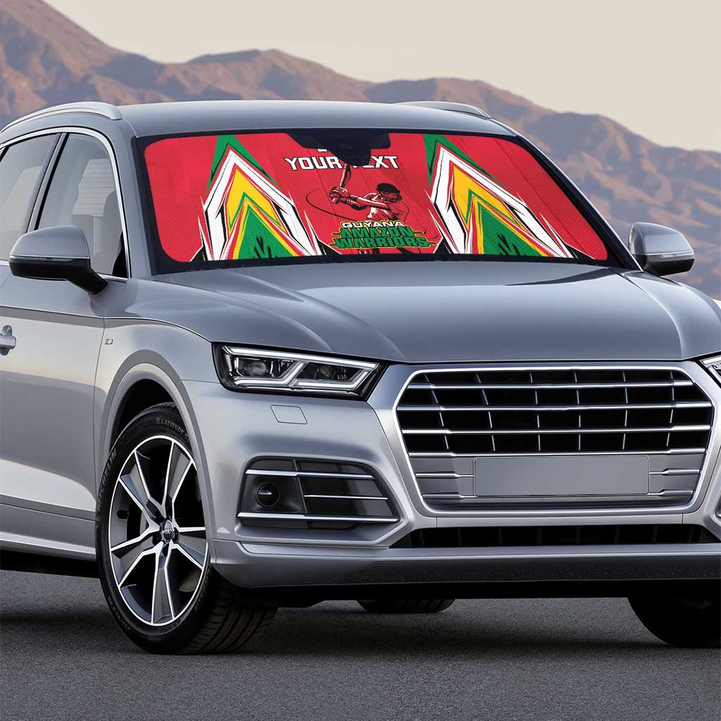 Guyana Cricket Amazon Warriors Custom Auto Sun Shade Go Champion