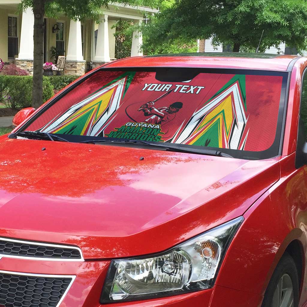 Guyana Cricket Amazon Warriors Custom Auto Sun Shade Go Champion