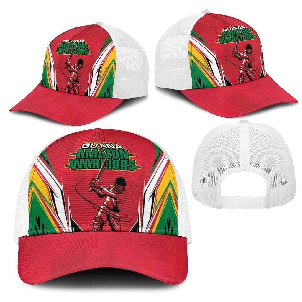 Guyana Cricket Amazon Warriors Baseball Net Cap Go Champion - African Pride