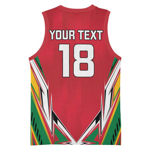 Guyana Cricket Amazon Warriors Custom Basketball Jersey Go Champion LT18