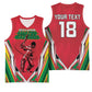 Guyana Cricket Amazon Warriors Custom Basketball Jersey Go Champion LT18