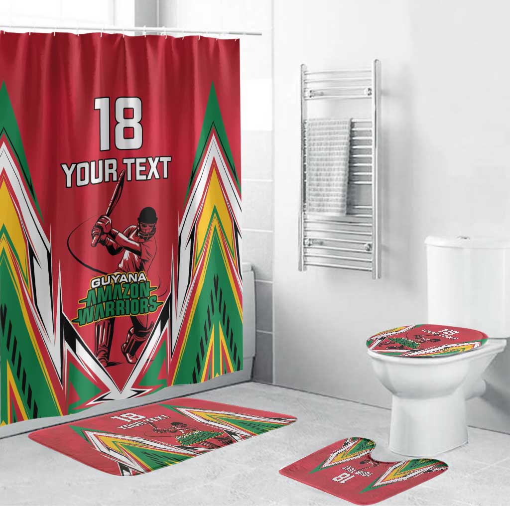Guyana Cricket Amazon Warriors Custom Bathroom Set Go Champion