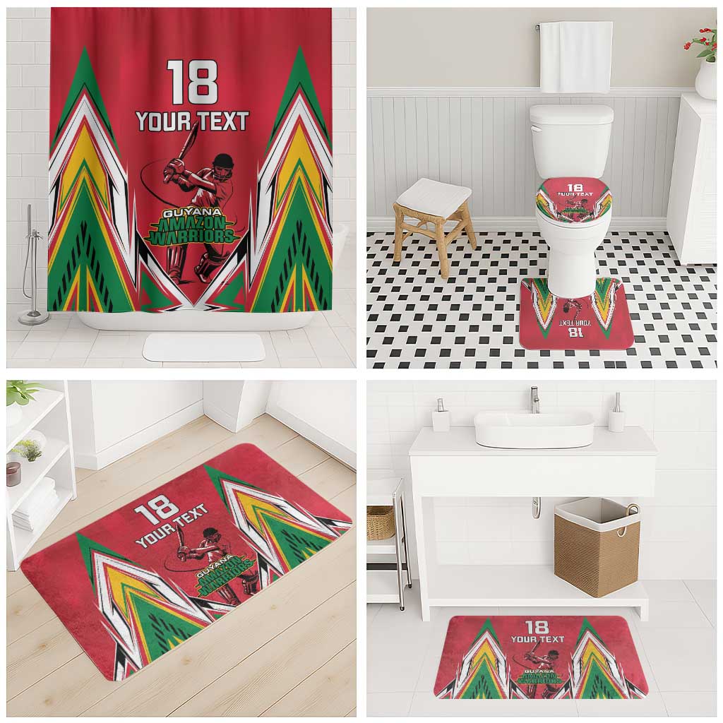Guyana Cricket Amazon Warriors Custom Bathroom Set Go Champion