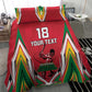 Guyana Cricket Amazon Warriors Custom Bedding Set Go Champion - African Pride