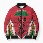 Guyana Cricket Amazon Warriors Custom Bomber Puffer Jacket Go Champion
