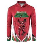 Guyana Cricket Amazon Warriors Custom Button Sweatshirt Go Champion