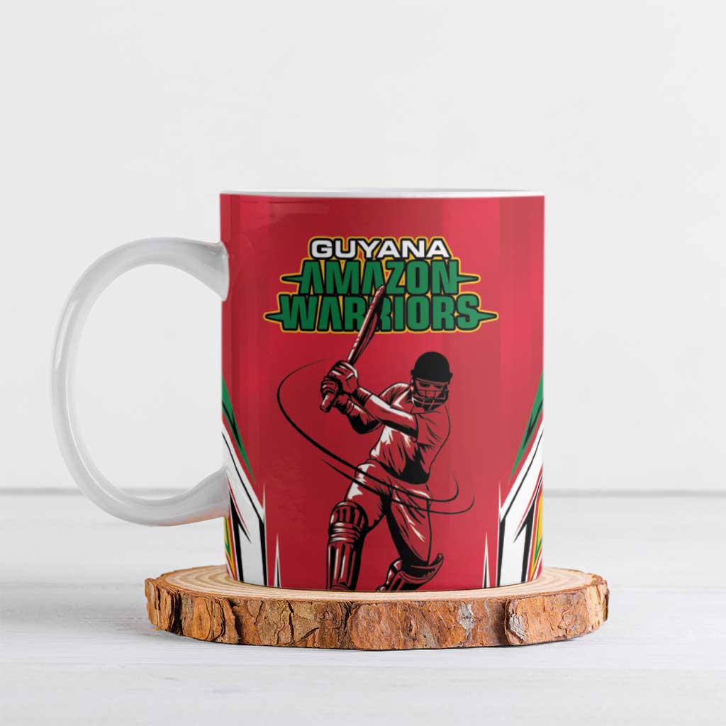 Guyana Cricket Amazon Warriors Custom Ceramic Mug Go Champion