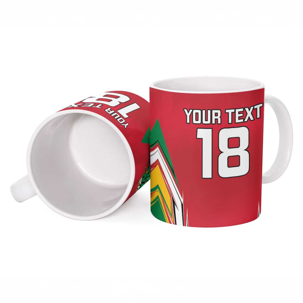 Guyana Cricket Amazon Warriors Custom Ceramic Mug Go Champion