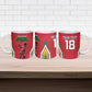 Guyana Cricket Amazon Warriors Custom Ceramic Mug Go Champion