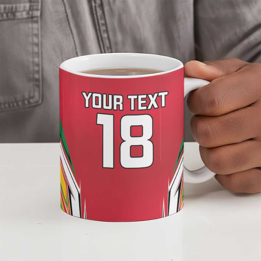 Guyana Cricket Amazon Warriors Custom Ceramic Mug Go Champion