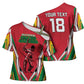 Guyana Cricket Amazon Warriors Custom Cross Shoulder Shirt Go Champion