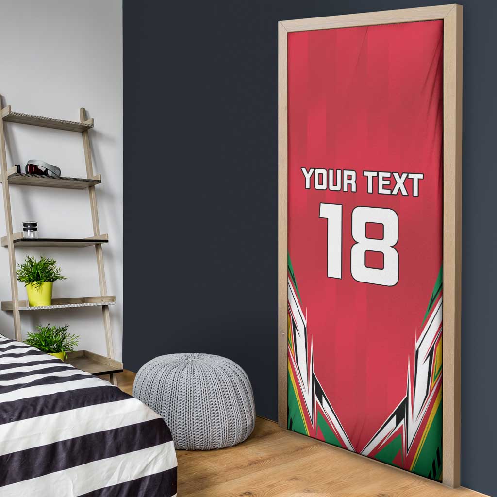 Guyana Cricket Amazon Warriors Custom Door Cover Go Champion