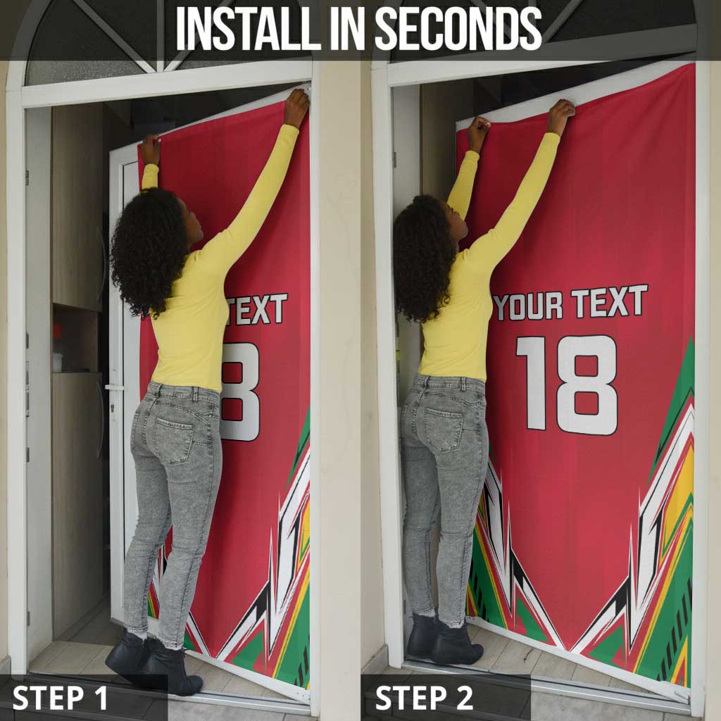 Guyana Cricket Amazon Warriors Custom Door Cover Go Champion