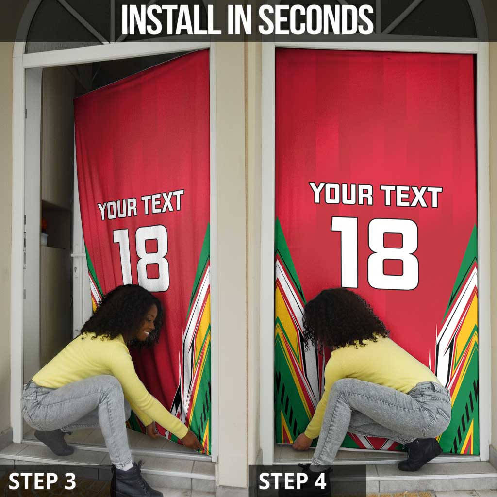 Guyana Cricket Amazon Warriors Custom Door Cover Go Champion