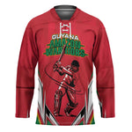 Guyana Cricket Amazon Warriors Custom Hockey Jersey Go Champion