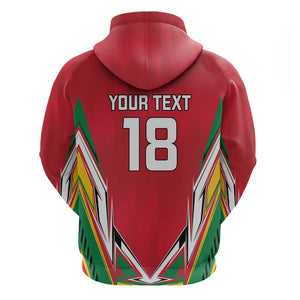 Guyana Cricket Amazon Warriors Custom Hoodie Go Champion - African Pride