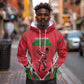 Guyana Cricket Amazon Warriors Custom Hoodie Go Champion - African Pride