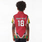 Guyana Cricket Amazon Warriors Custom Kid Polo Shirt Go Champion - African Pride