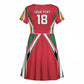 Guyana Cricket Amazon Warriors Custom Kid Short Sleeve Dress Go Champion - African Pride