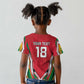 Guyana Cricket Amazon Warriors Custom Kid T shirt Go Champion - African Pride